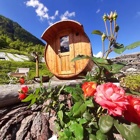 Bed & Breakfast Casalpaca Con Sauna A Prali