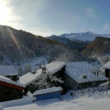 Bed & Breakfast Casalpaca Con Sauna A Prali